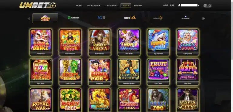 UMBET – Điểm Đến Giải Trí Toàn Diện Về Thể Thao, Casino và Slot Game