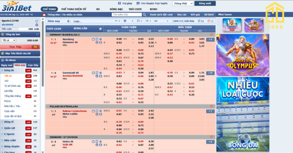 3in1Bet