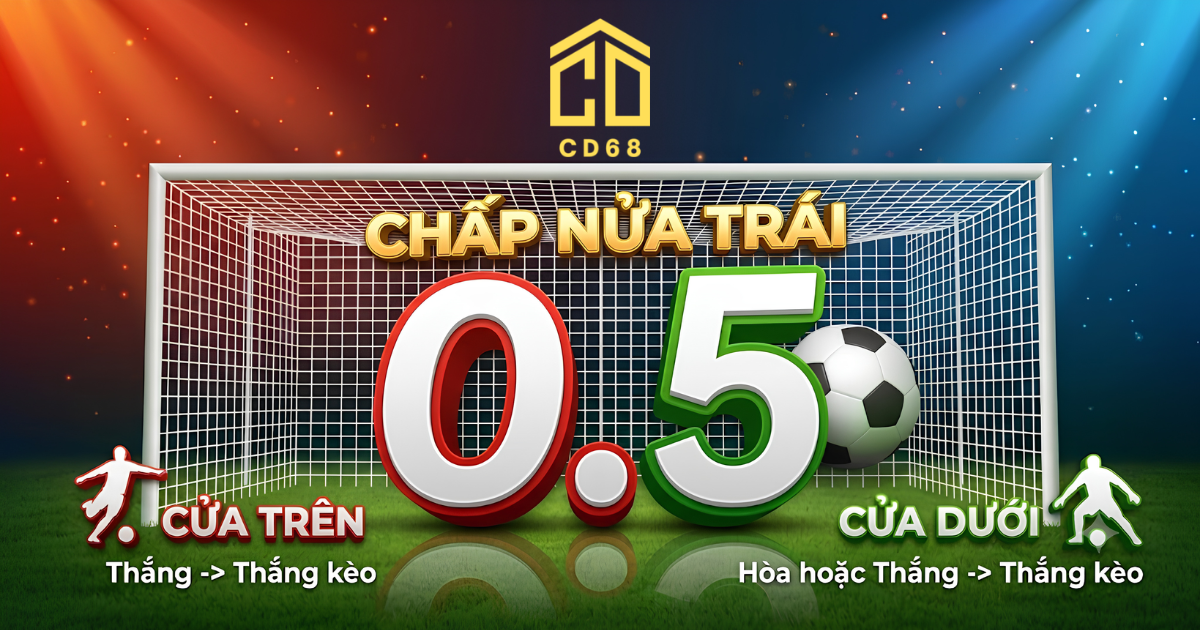cách hiểu kèo chấp nửa trái, mốc chấp PS3838, đội cửa trên PS3838