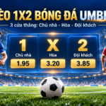 kèo 1x2 bóng đá umbet, ba cửa thắng UMBET, hòa UMBET